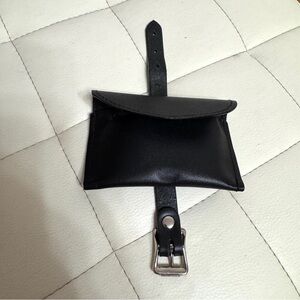 Zana Bayne Leather Mini Pouch Belt Strap